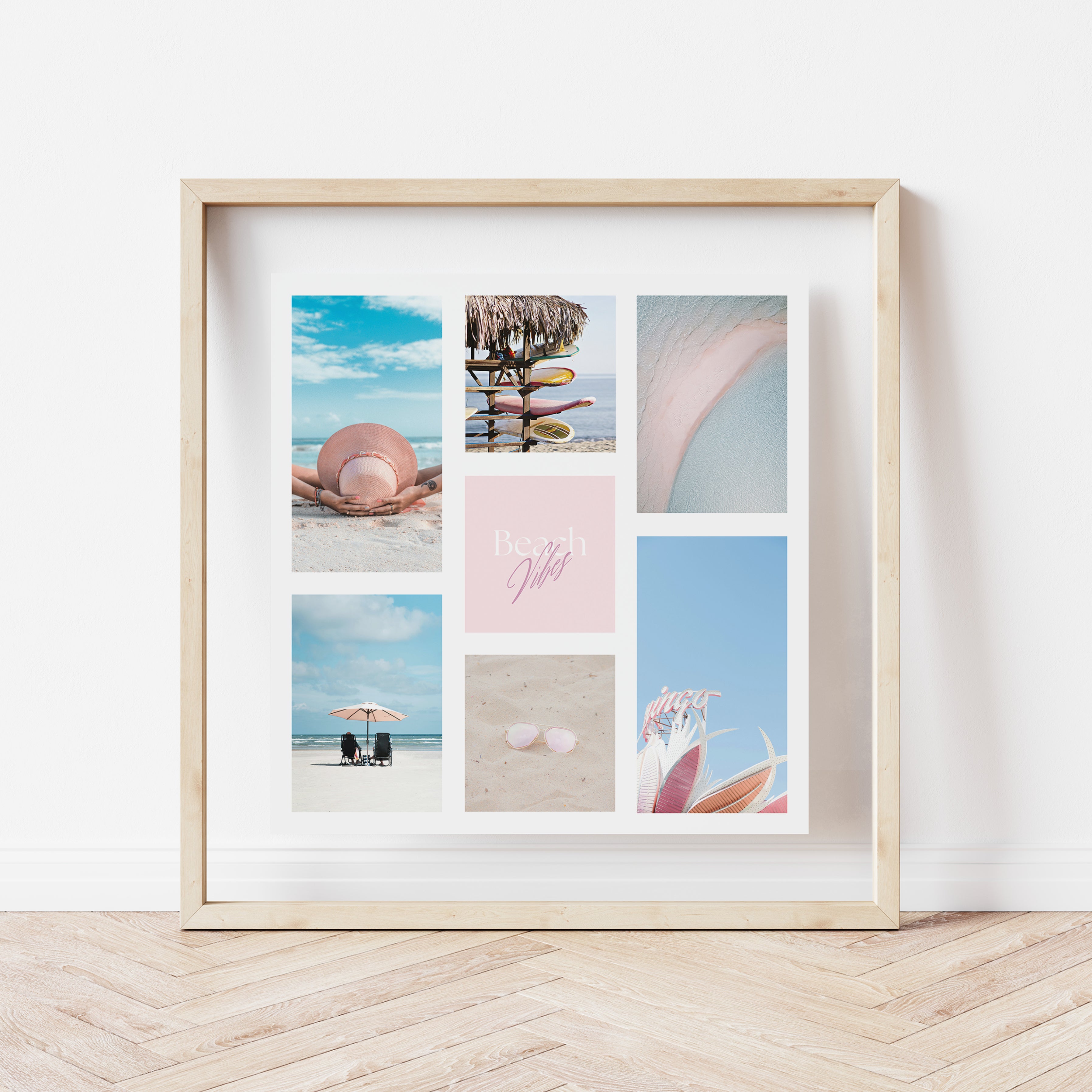 Digital Poster Sea & Beach - Beach Vibes Collection No. 3