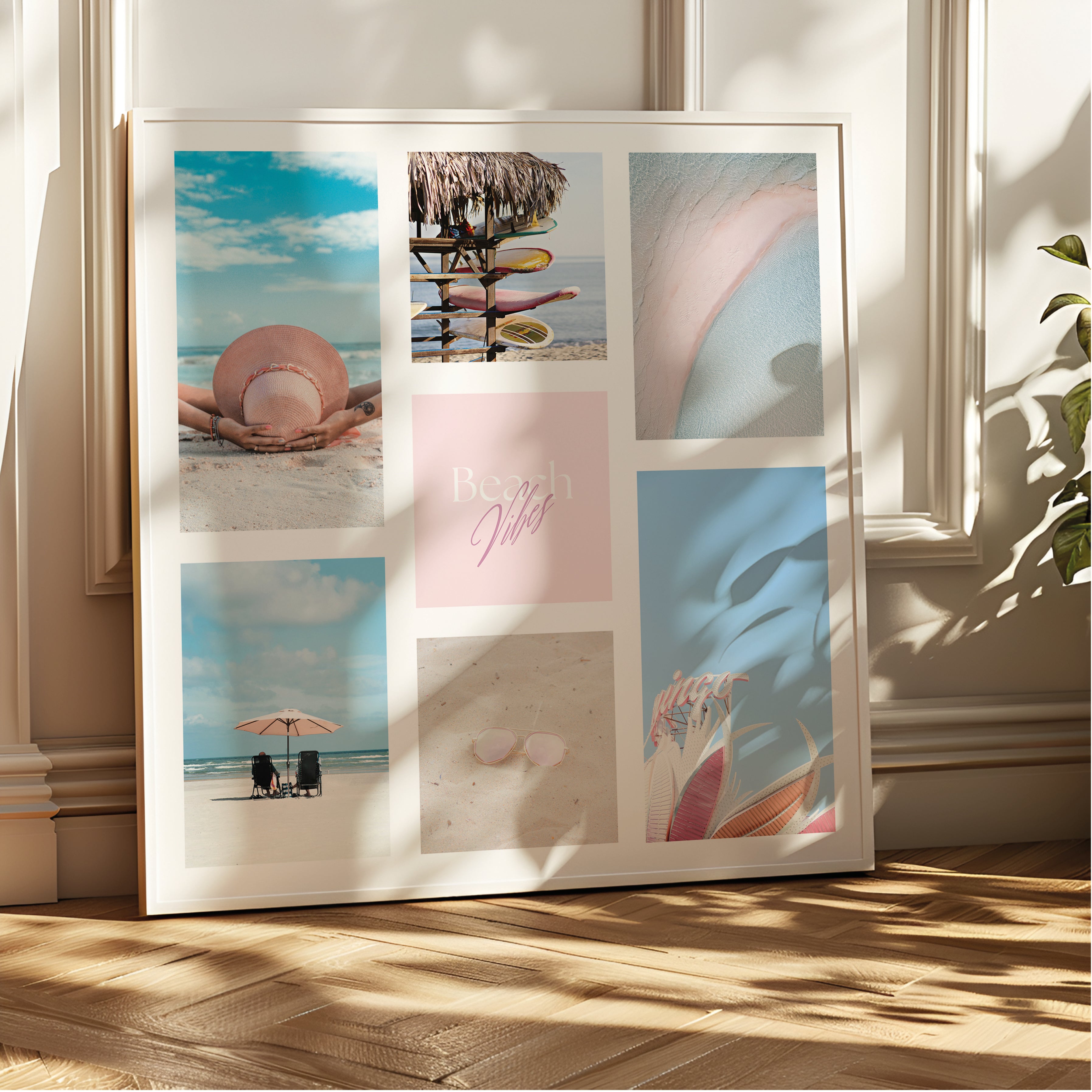 Digital Poster Sea & Beach - Beach Vibes Collection No. 3