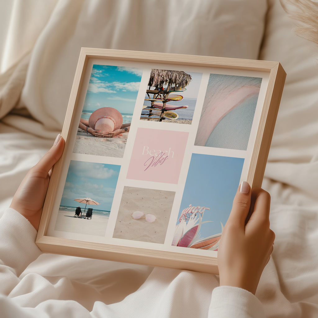 Digital Poster Sea & Beach - Beach Vibes Collection No. 3