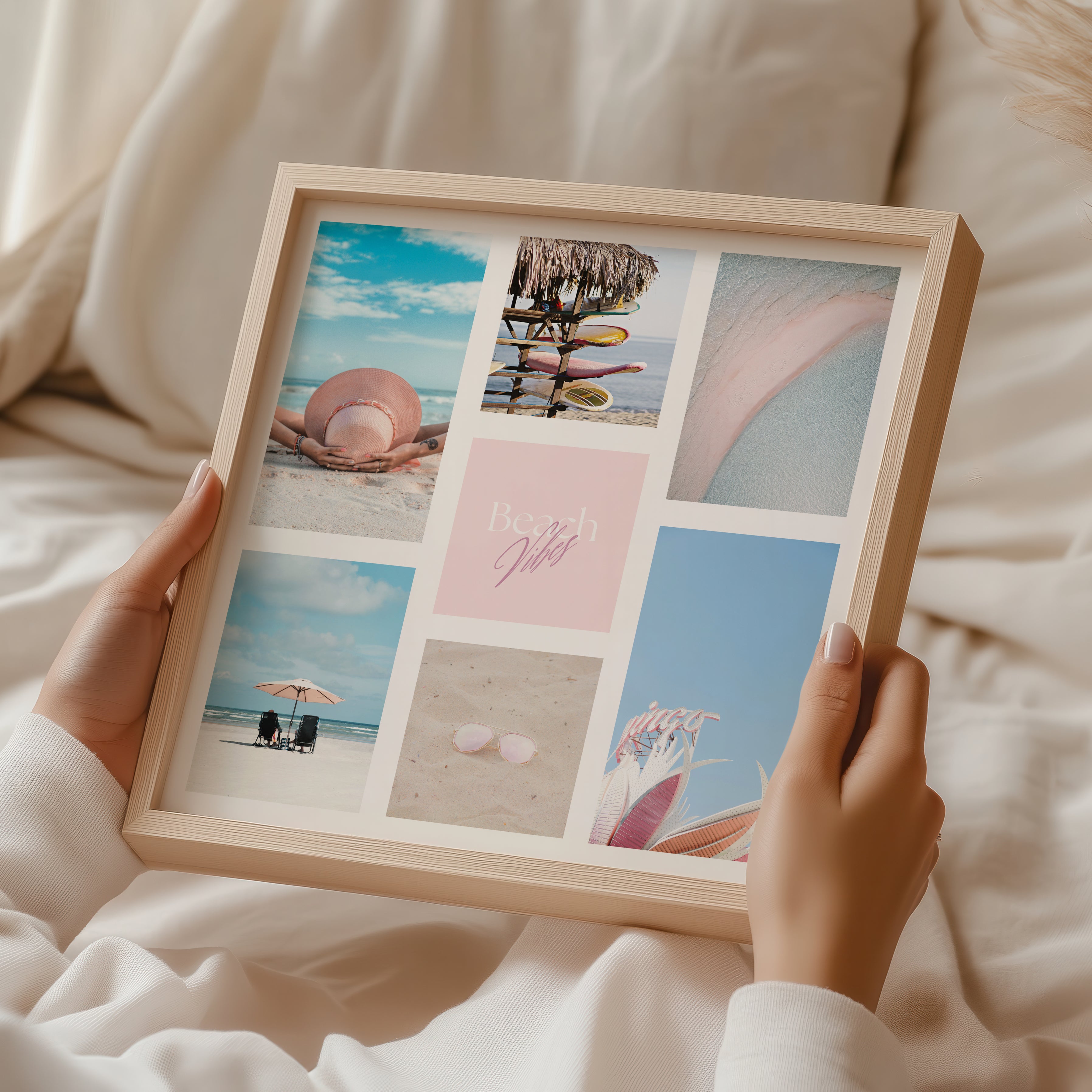 Digital Poster Sea & Beach - Beach Vibes Collection No. 3