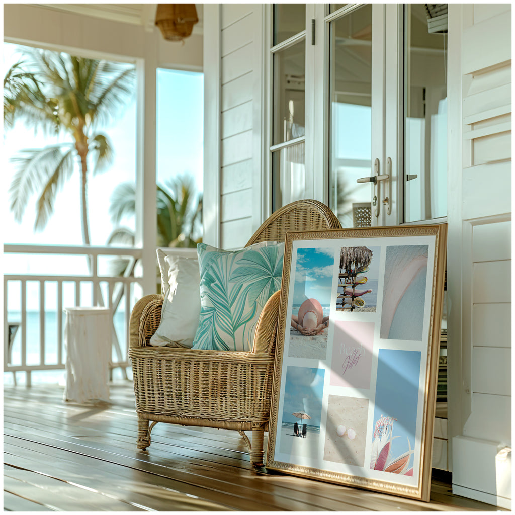 Digital Poster Sea & Beach - Beach Vibes Collection No. 3
