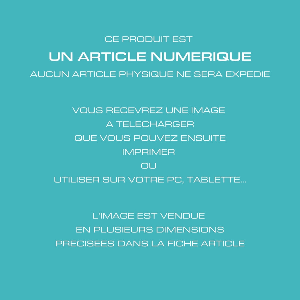 Affiche digitale Mer & Plage - Collection Beach Vibes N° 05