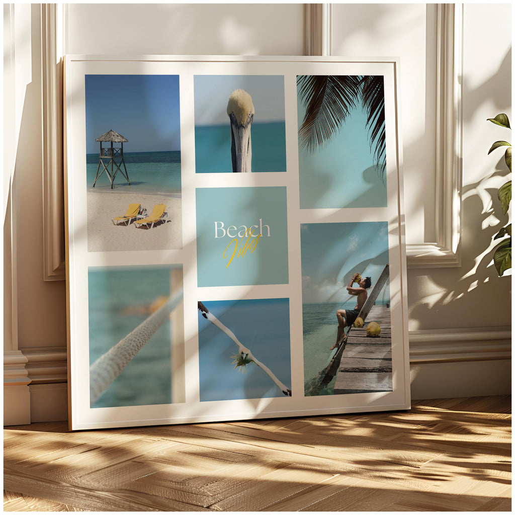 Affiche digitale Mer & Plage - Collection Beach Vibes N° 03