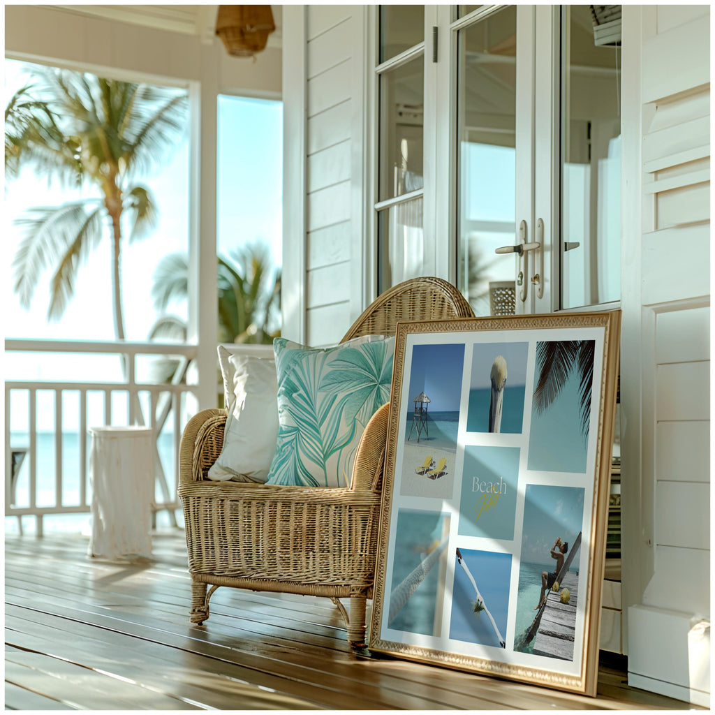 Affiche digitale Mer & Plage - Collection Beach Vibes N° 03