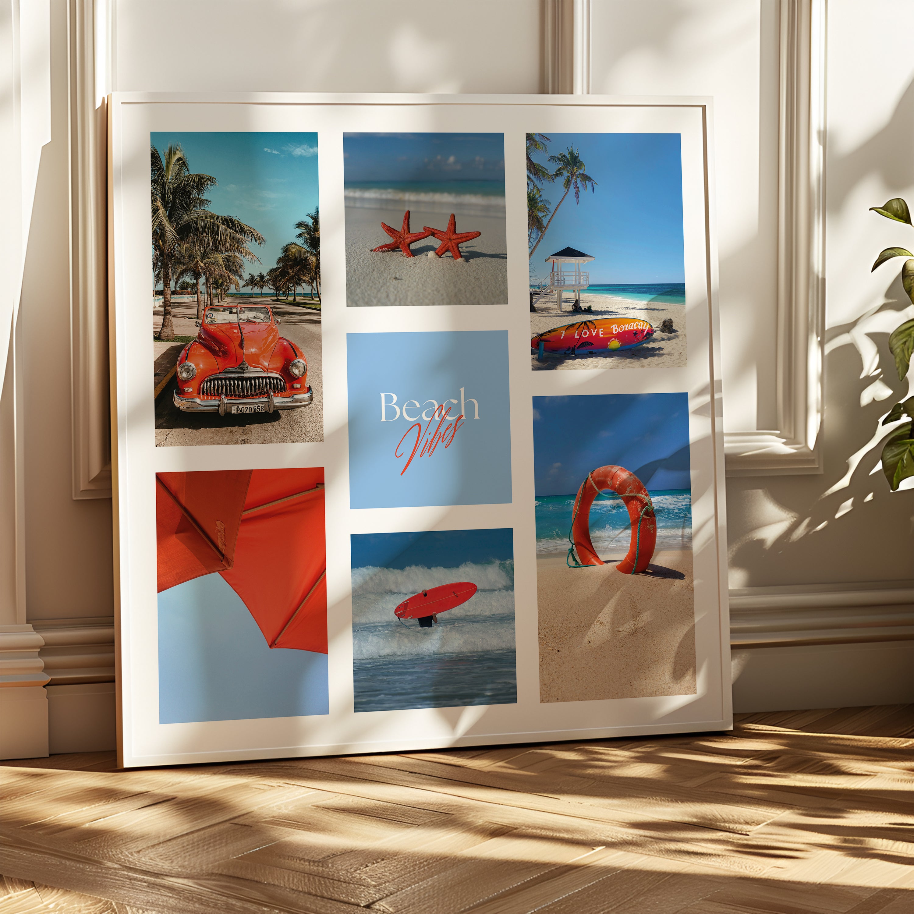 Affiche digitale Mer & Plage - Collection Beach Vibes N° 01