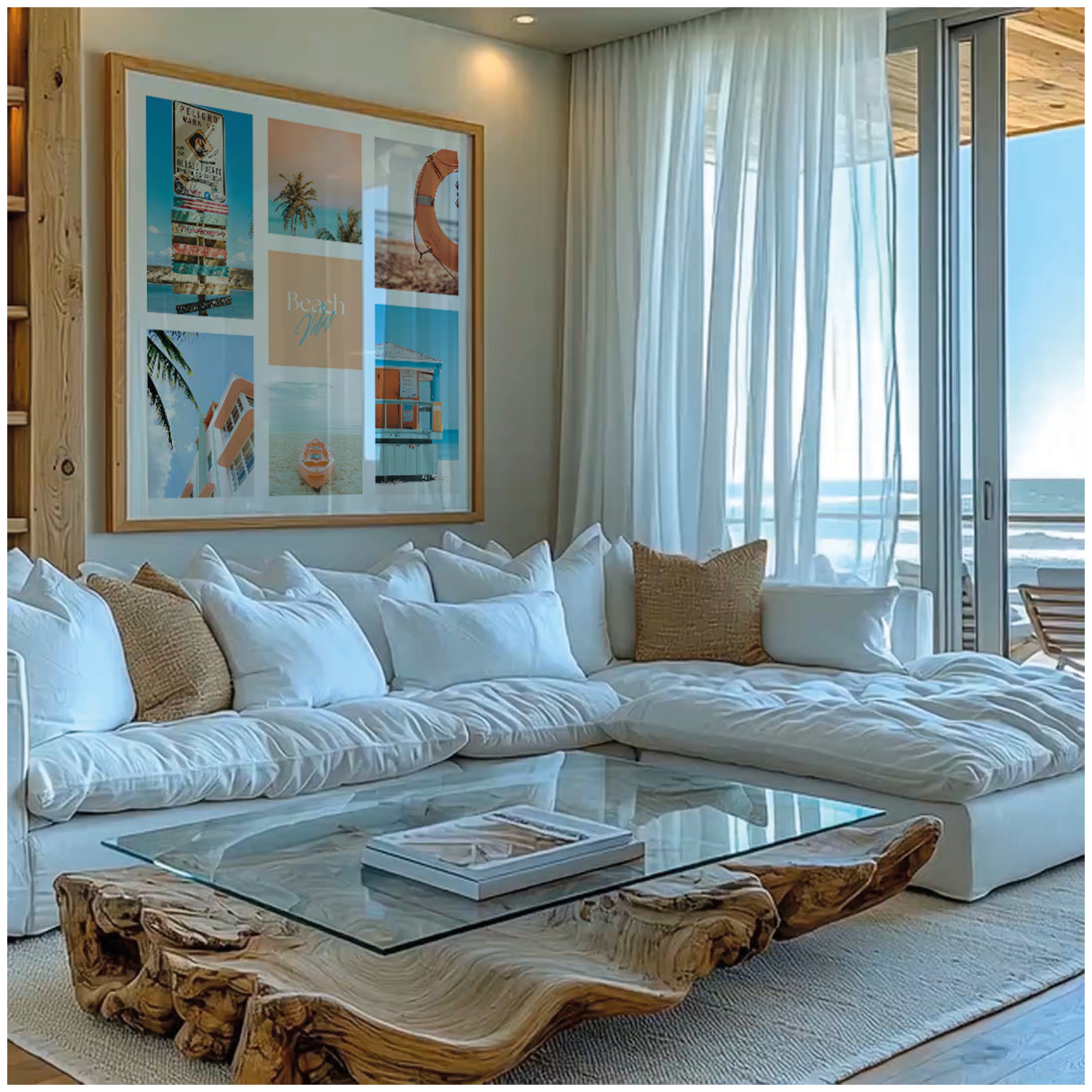 Affiche digitale Mer & Plage - Collection Beach Vibes N° 02