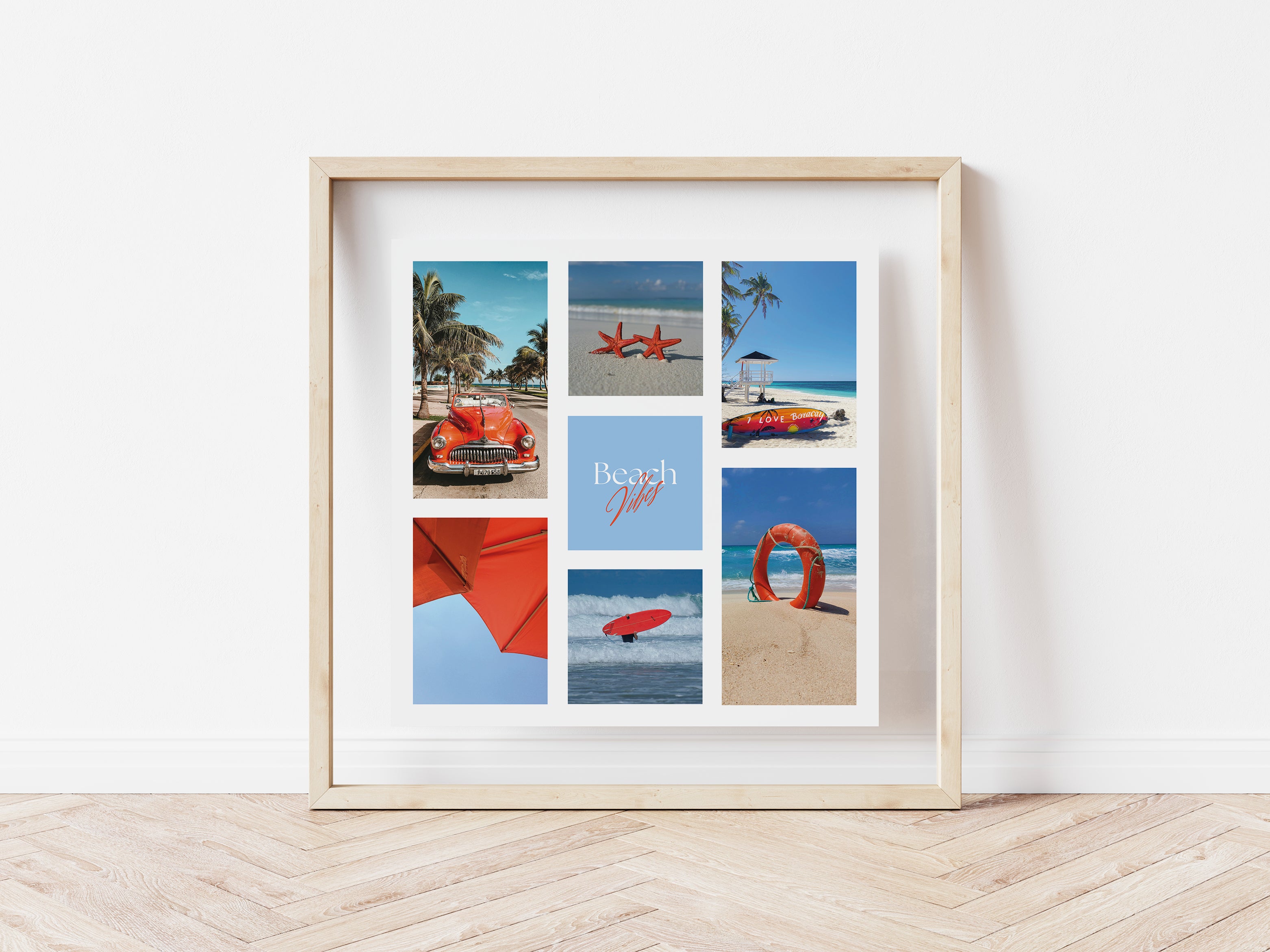 Affiche digitale Mer & Plage - Collection Beach Vibes N° 01