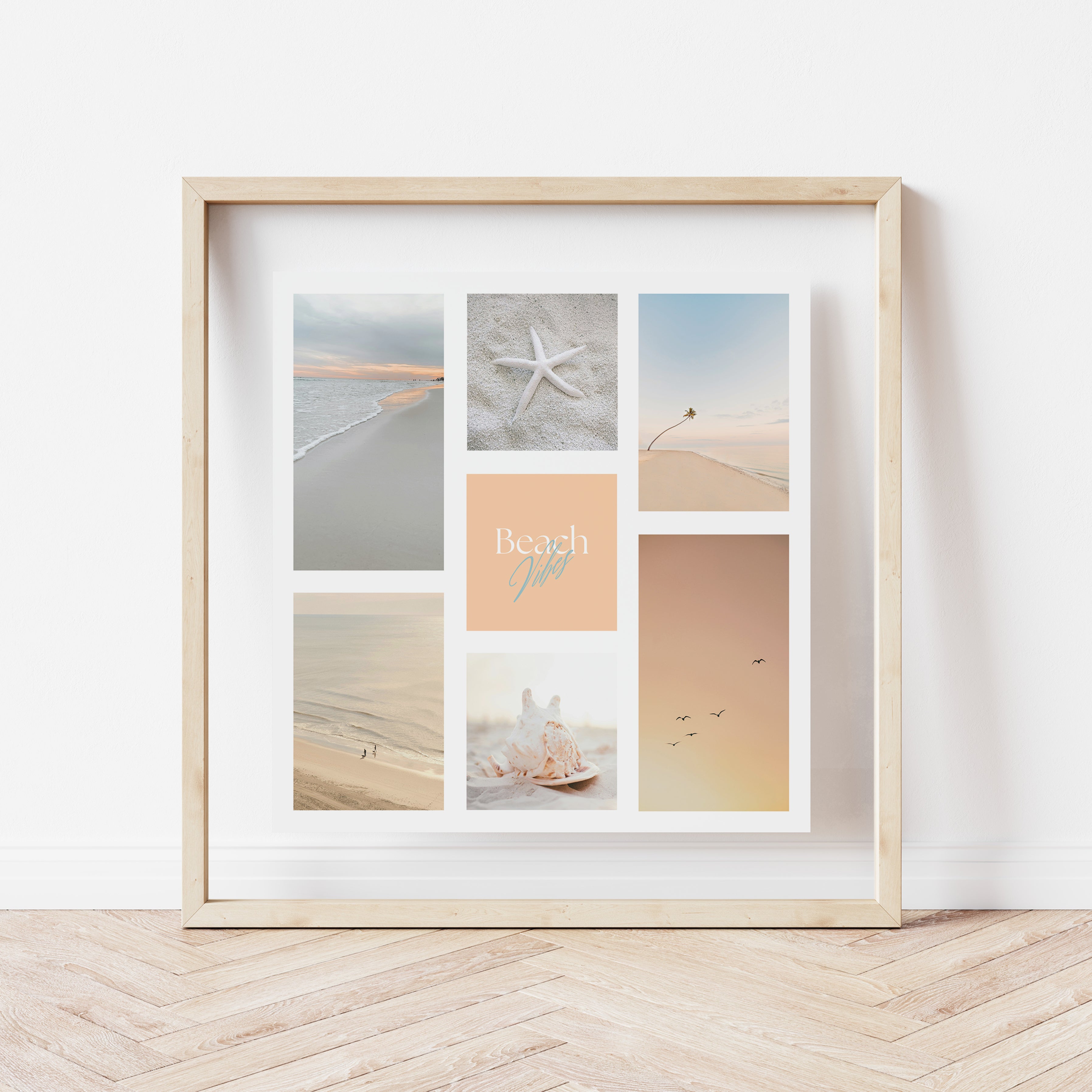 Affiche digitale Mer & Plage - Collection Beach Vibes N° 04
