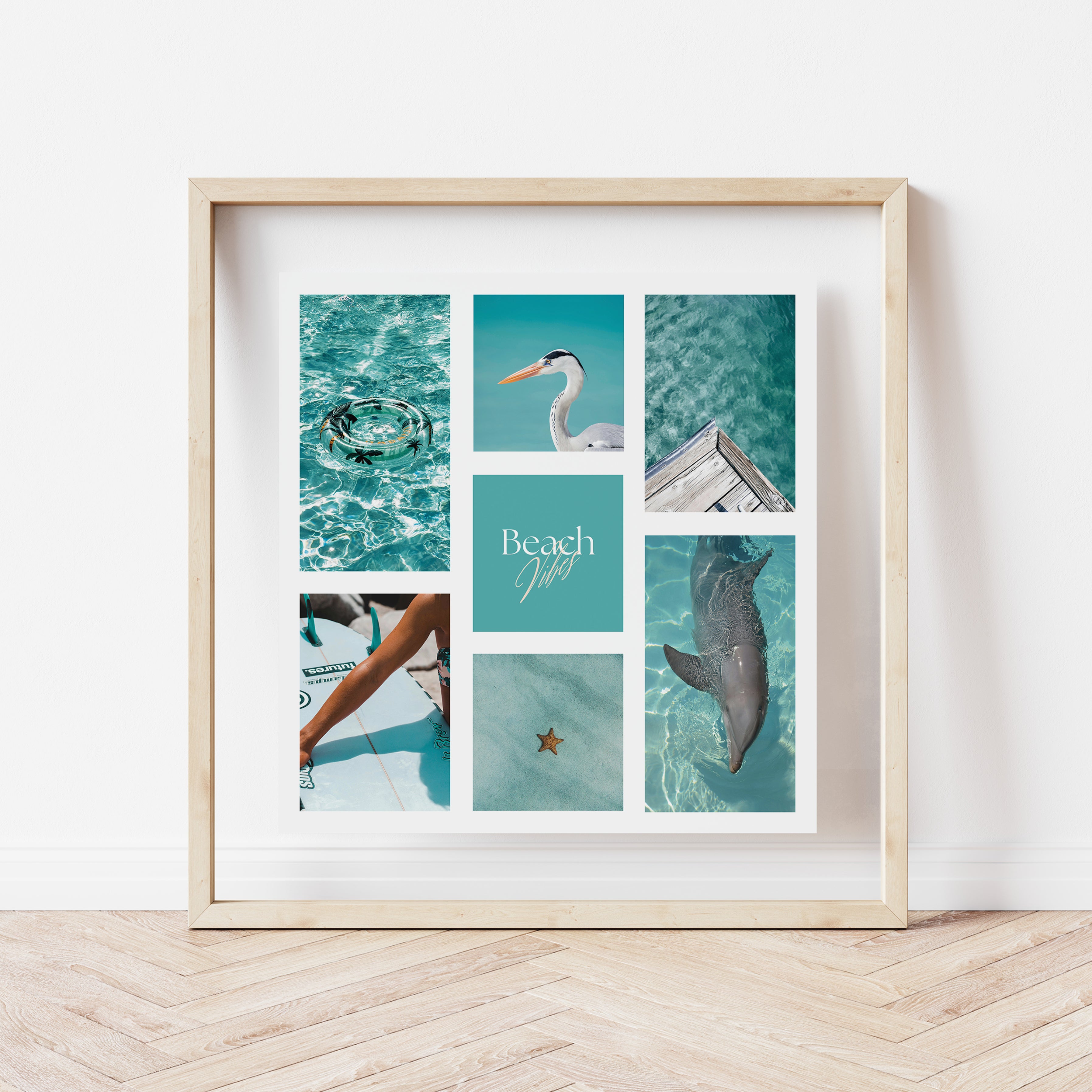 Affiche digitale Mer & Plage - Collection Beach Vibes N° 06