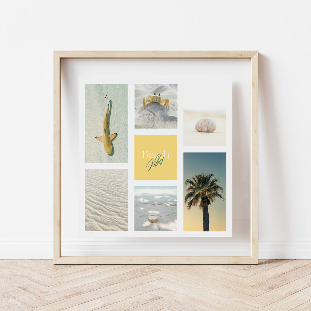 Affiche digitale Mer & Plage - Collection Beach Vibes N° 07