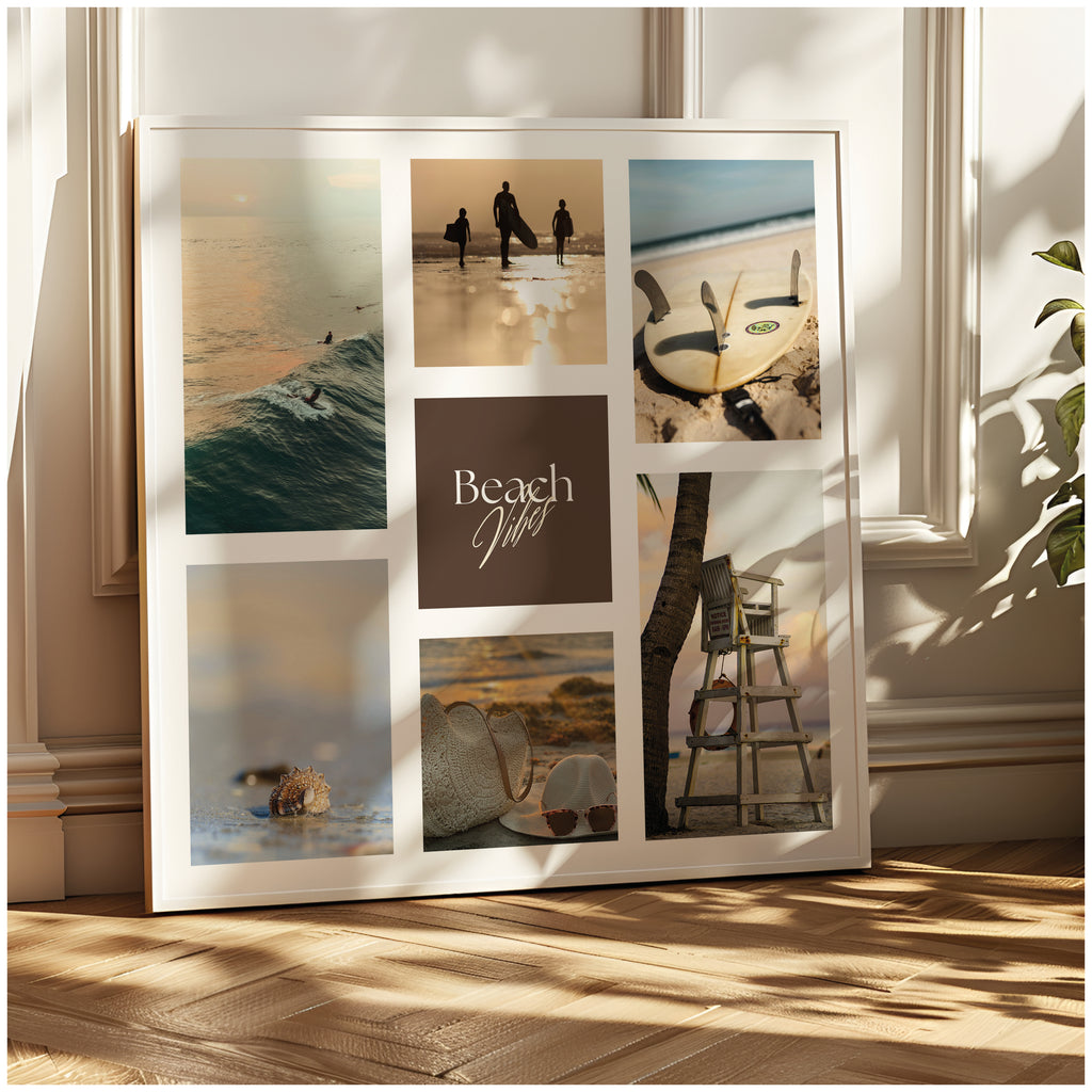 Affiche digitale Mer & Plage - Collection Beach Vibes N° 05