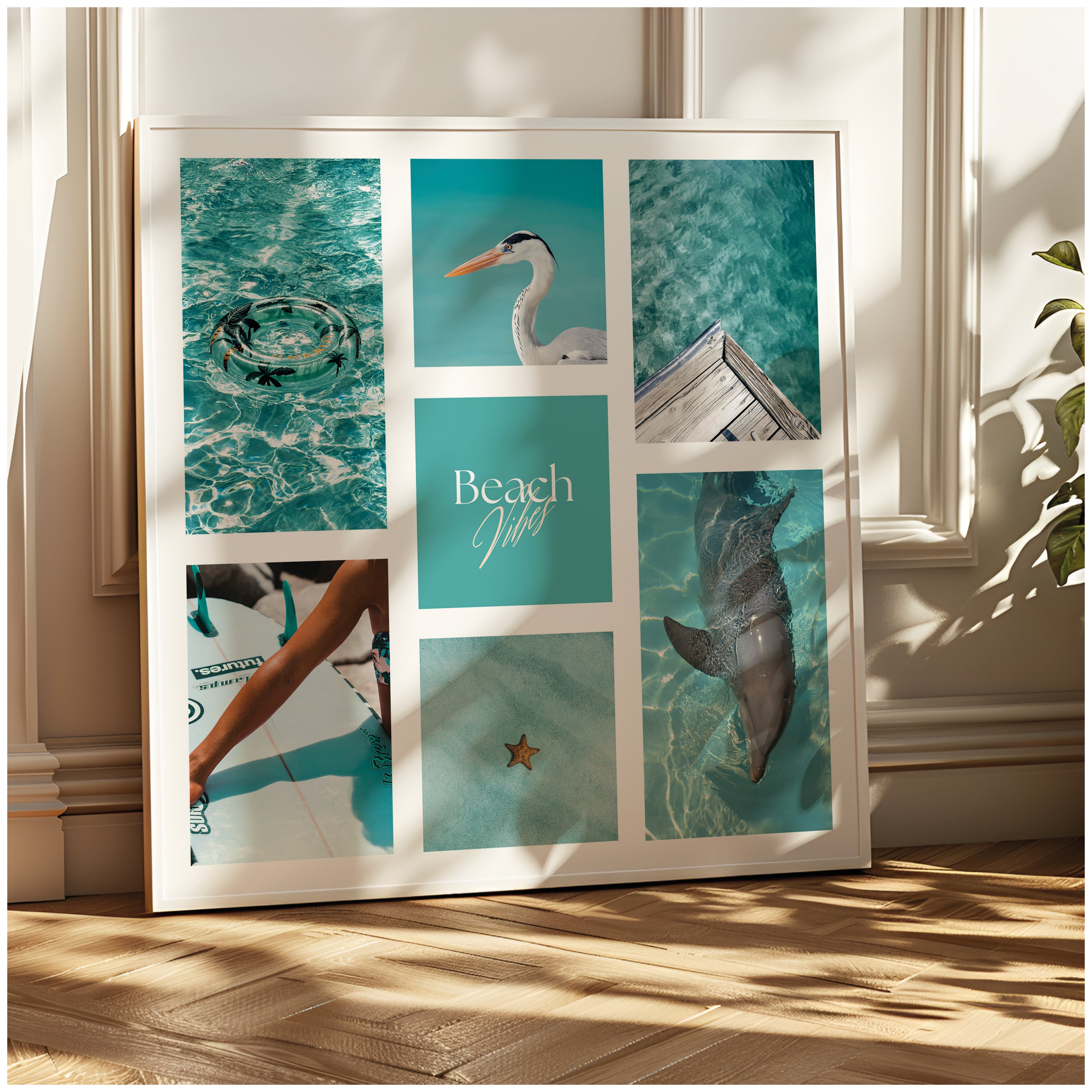 Affiche digitale Mer & Plage - Collection Beach Vibes N° 06