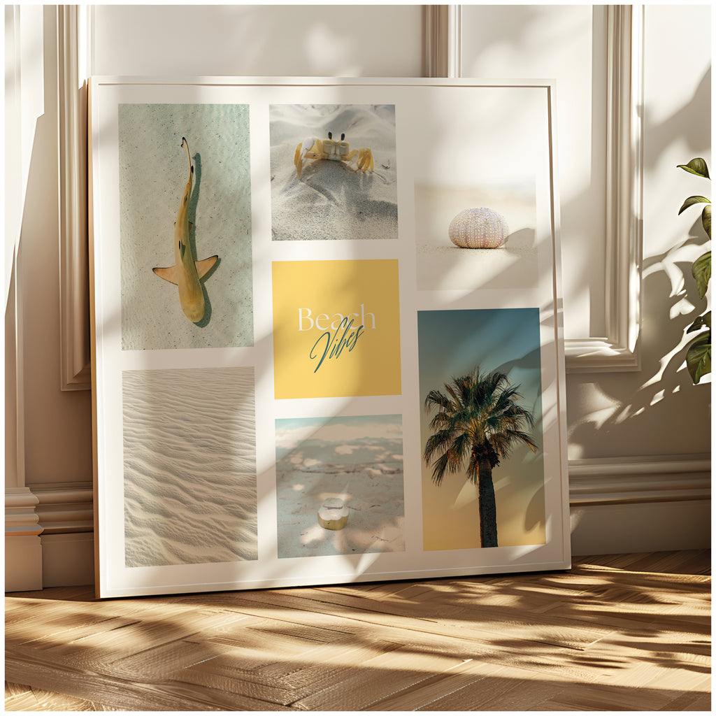 Affiche digitale Mer & Plage - Collection Beach Vibes N° 07