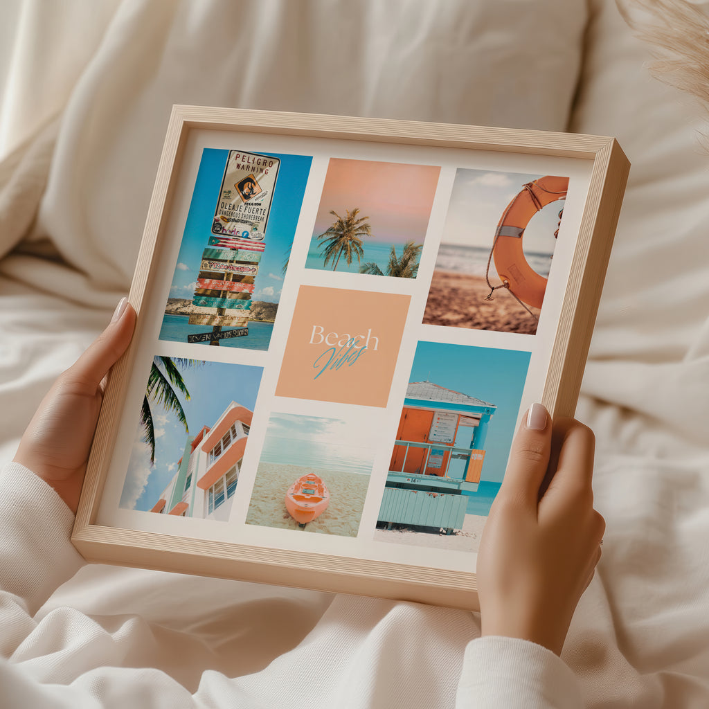Affiche digitale Mer & Plage - Collection Beach Vibes N° 02