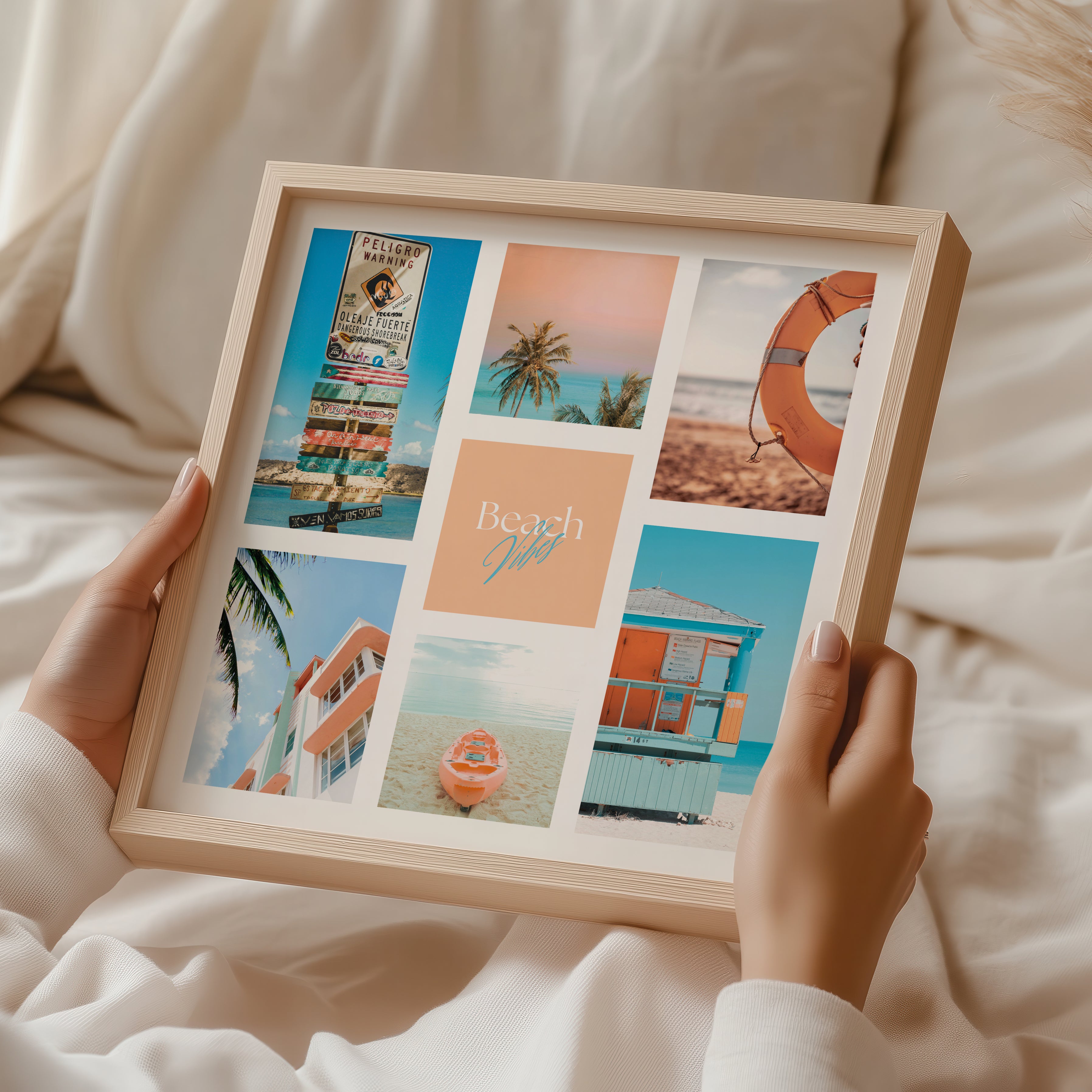 Affiche digitale Mer & Plage - Collection Beach Vibes N° 02
