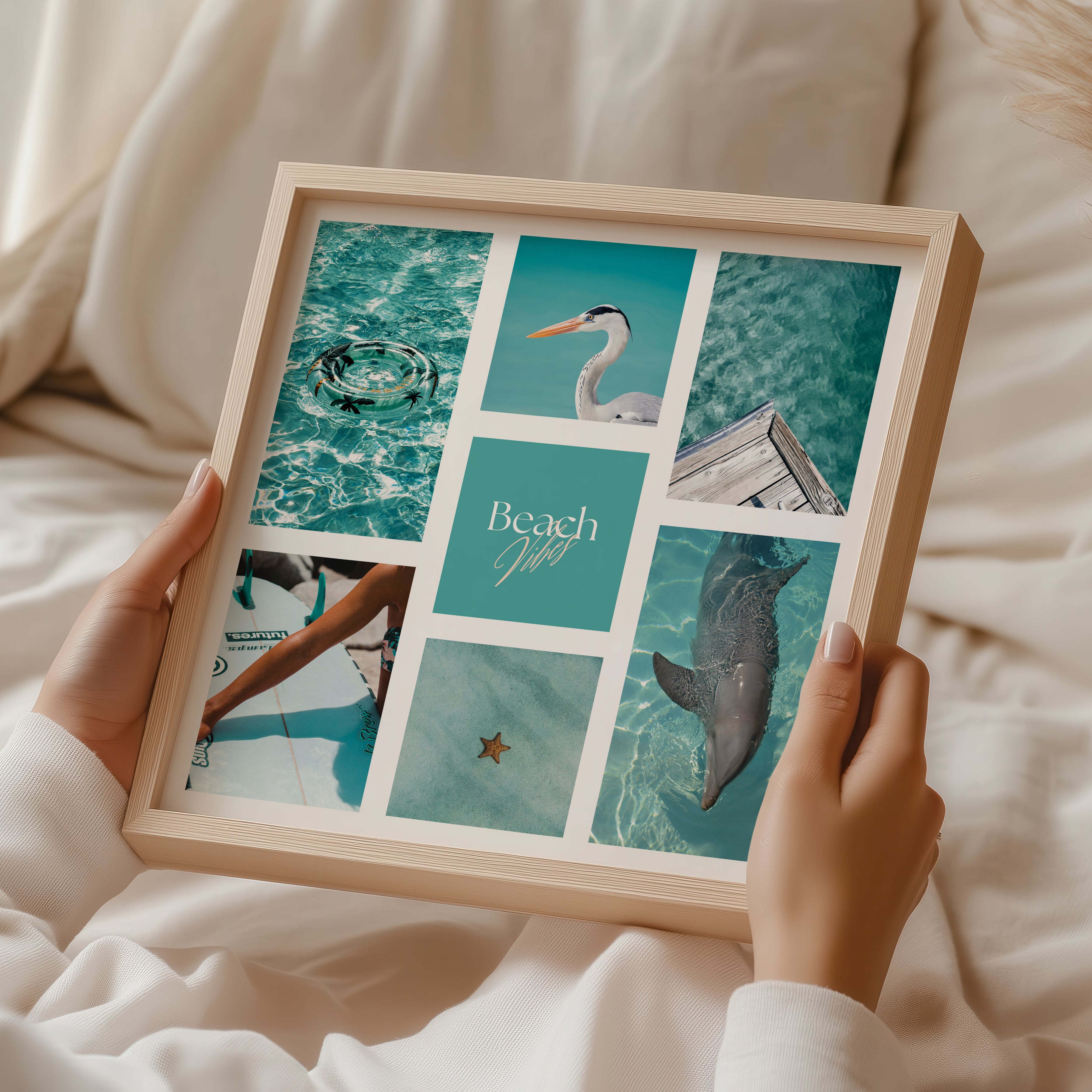 Affiche digitale Mer & Plage - Collection Beach Vibes N° 06