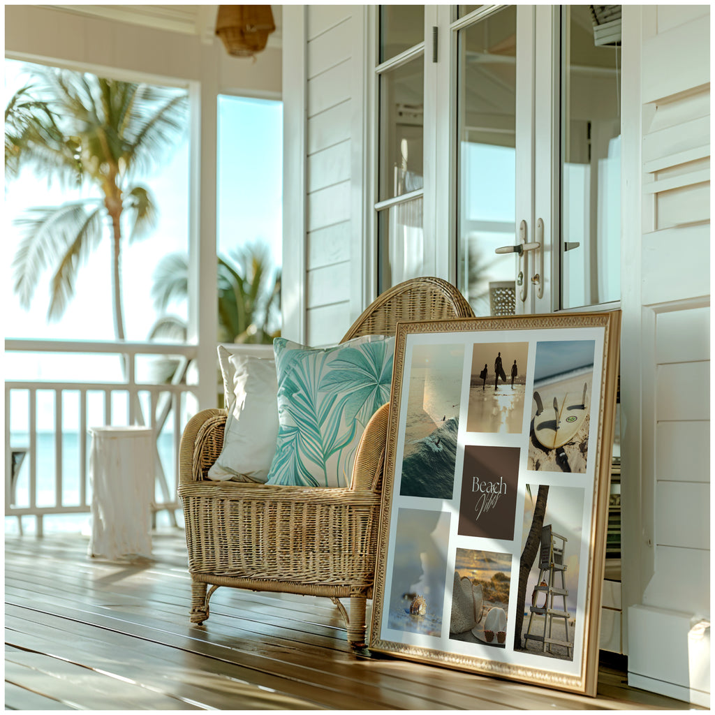 Affiche digitale Mer & Plage - Collection Beach Vibes N° 05