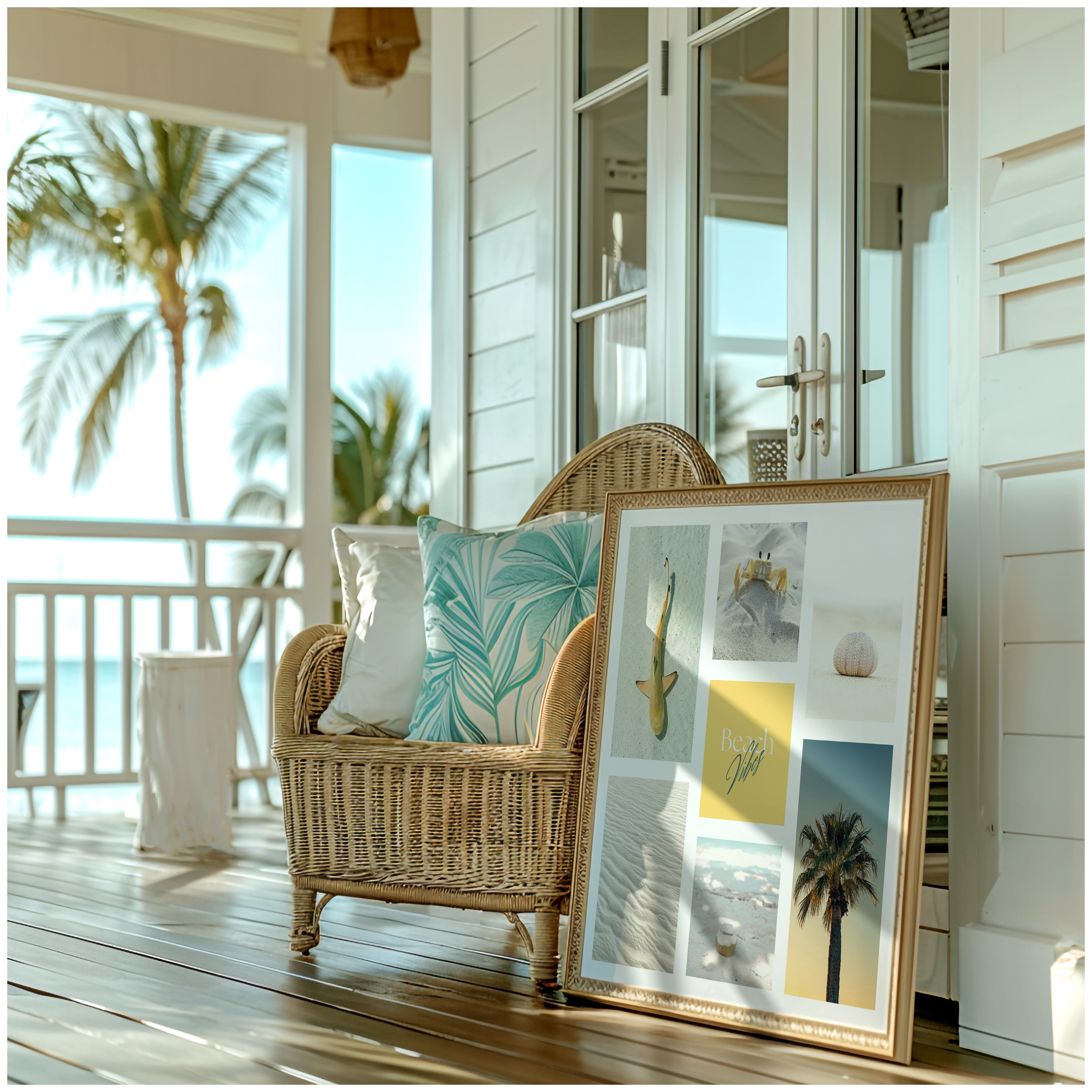 Affiche digitale Mer & Plage - Collection Beach Vibes N° 07