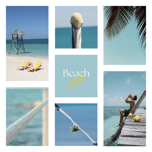 Affiche digitale Mer & Plage - Collection Beach Vibes N° 03