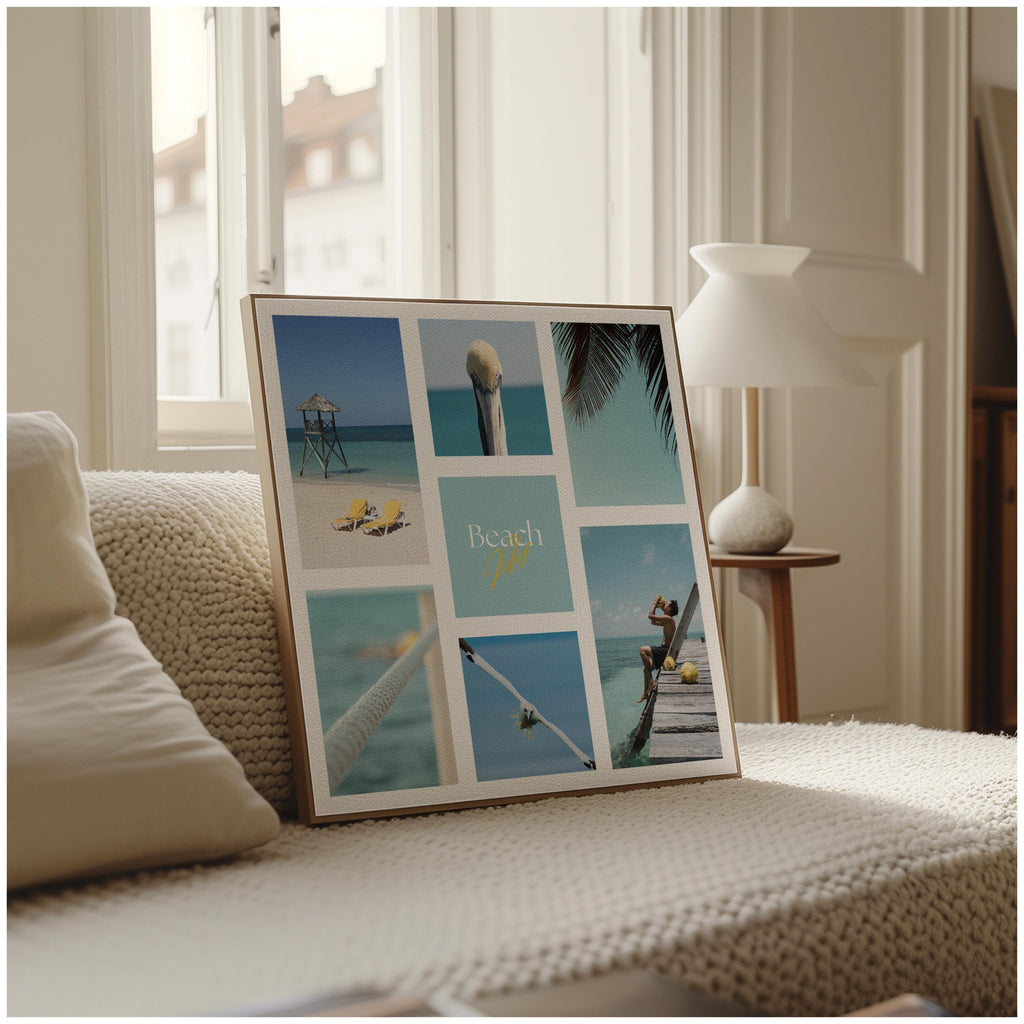 Affiche digitale Mer & Plage - Collection Beach Vibes N° 03