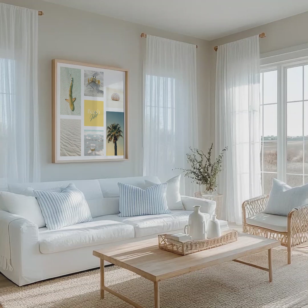Affiche digitale Mer & Plage - Collection Beach Vibes N° 07